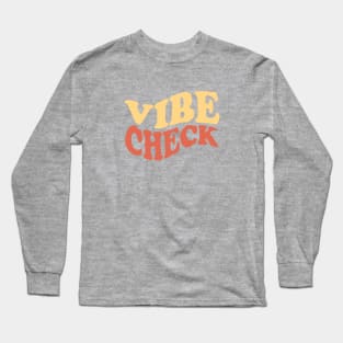 80s Vibe Check Long Sleeve T-Shirt